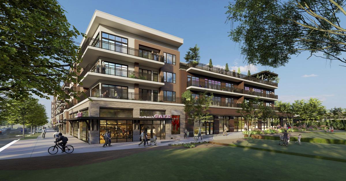 Shops, apartments launch construction on Brookhaven's main drag